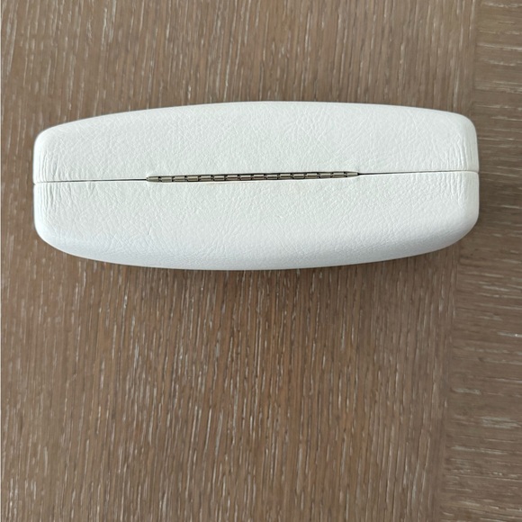 Versace Hard White Hinged Sunglasses Case - Picture 3 of 5